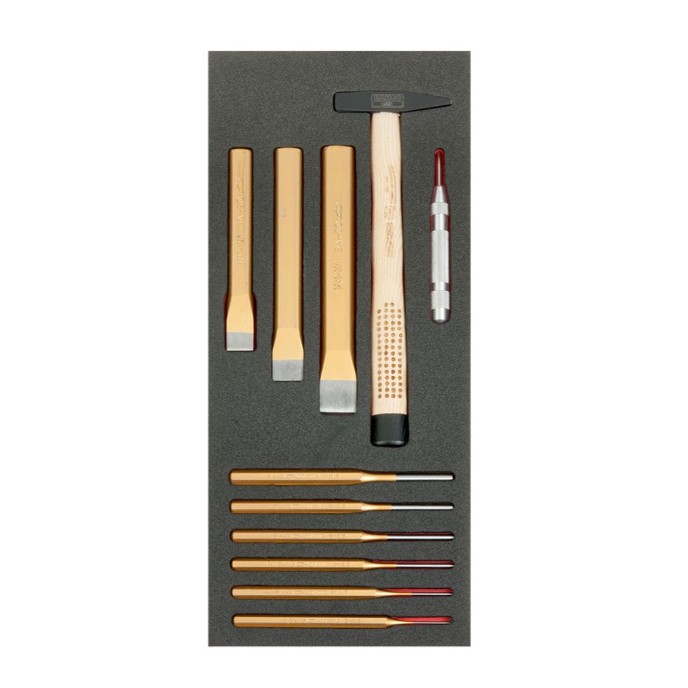 Bahco FF1E5002 Fit&Go 1/3 11-osaline vahtplastalusega meislite/tornide komplekt