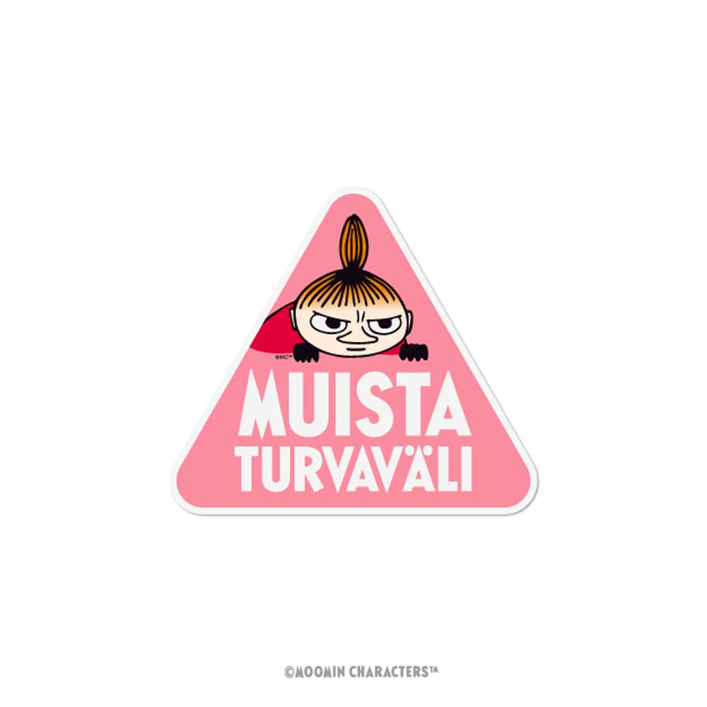 Moomin Turvaväli tarra-arkki