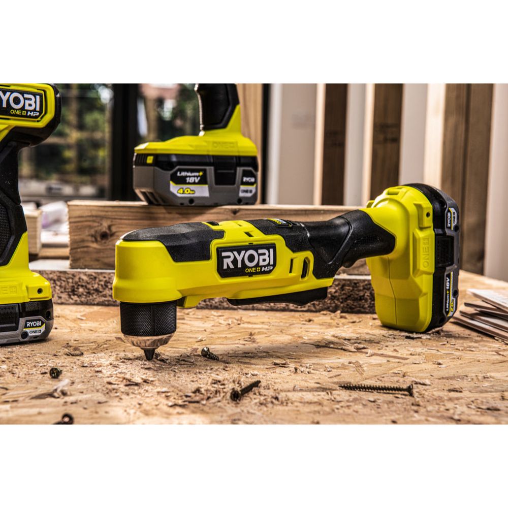 Ryobi ONE+ HP borstlös vinkelskruvdragare RAD18C-0 utan batteri