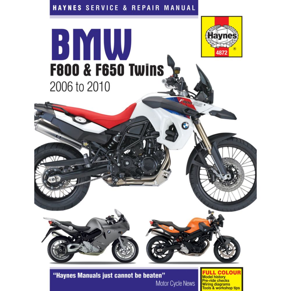 Korjausopas BMW F650/800 06->10 englanninkielinen