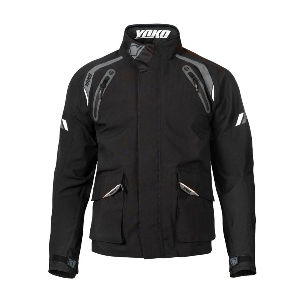 Yoko Skutsi Winter ajotakki musta/harmaa