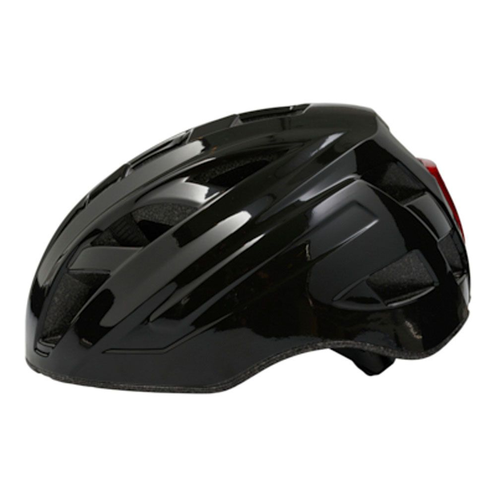 Fastr pyöräilykypärä takavalolla musta