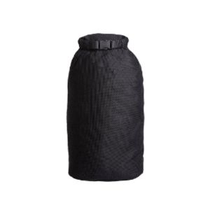 Savotta Rolltop Stuffsack tavarasäkki rullasuuaukolla verkkokangas 20 l musta