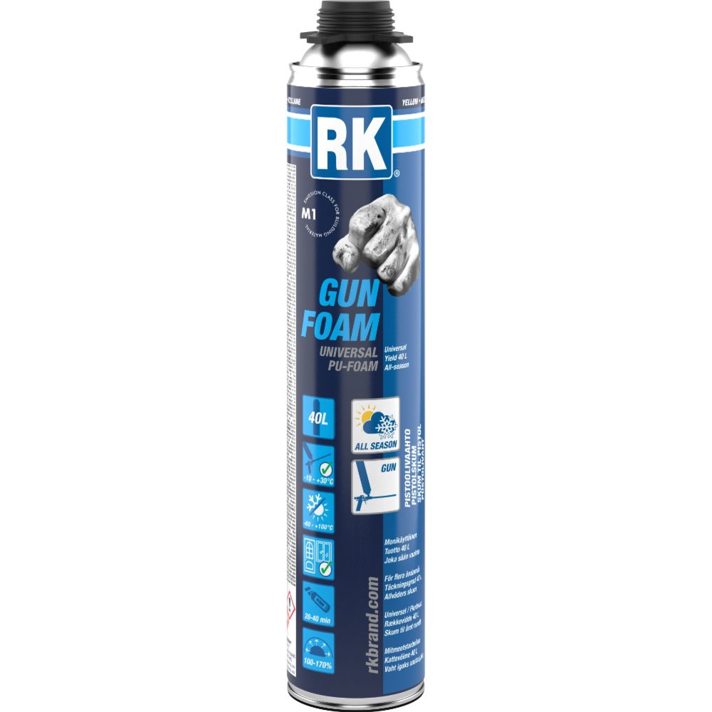 RK All Season uretaanivaahto pistooli 750 ml