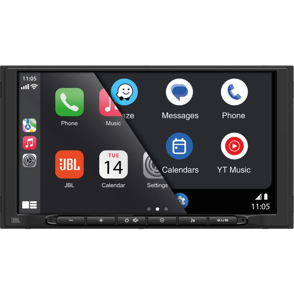 JBL Legend 700D 2-din autosoitin langaton Apple CarPlay/Android Auto/Bluetooth